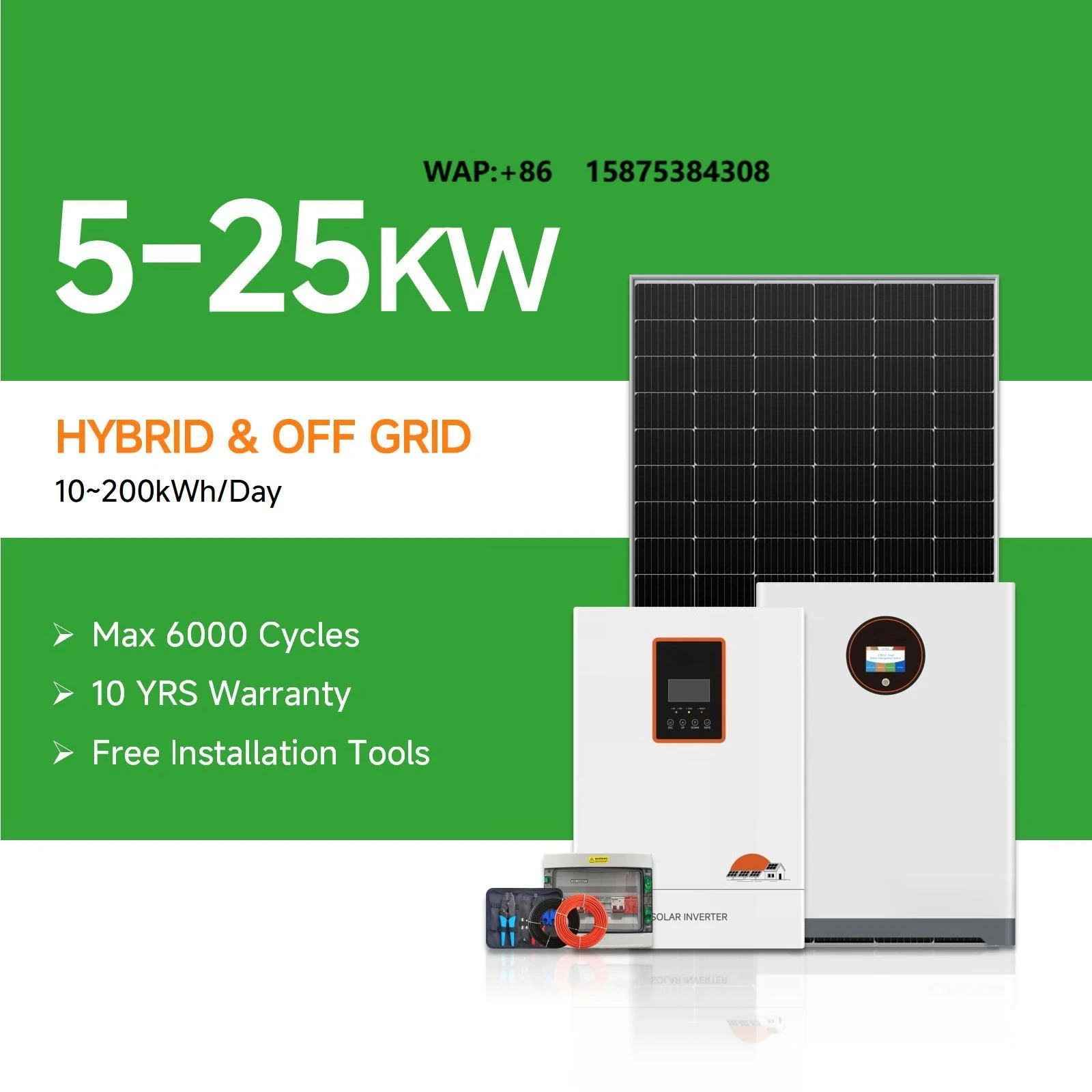 KEVOLT Solar Power System Hybrid 5KW 8KW 10KW 15KW 50KW 100KW 200KW Off Grid Solar System With Solar Panel
KEVOLT Solar Power System Hybrid 5KW 8KW 10KW 15KW 50KW 100KW 200KW Off Grid Solar System With Solar Panel