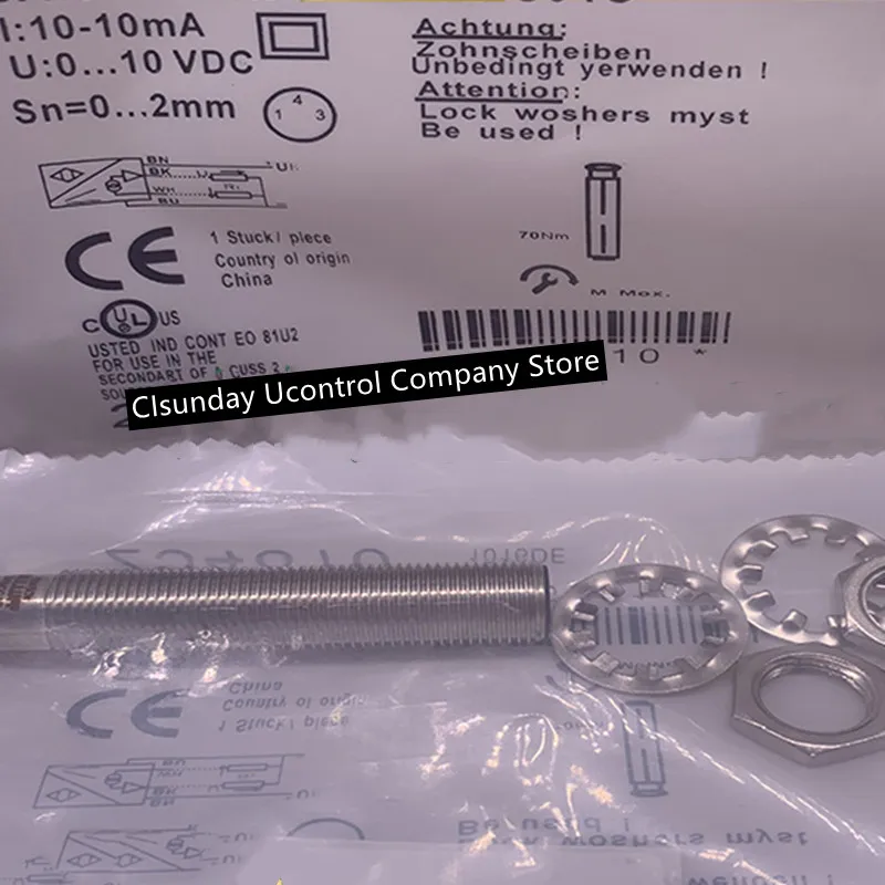 2PCS New proximity switch BAW002J BAW M18MI-ICC50B-S04G 
2PCS New proximity switch BAW002J BAW M18MI-ICC50B-S04G