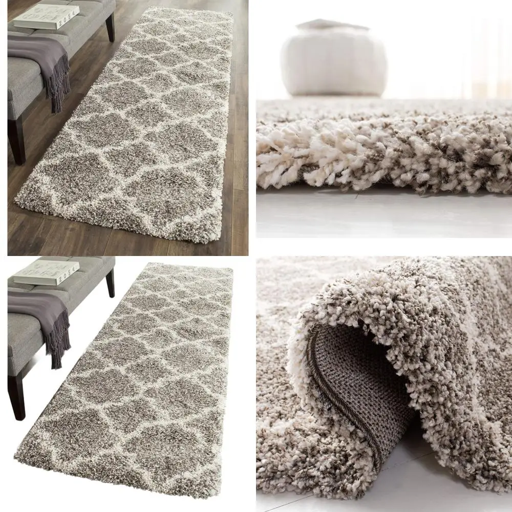 Марокканский коврик для бега в решетку, 2 фута 3x8 футов, серый/цвета слоновой кости, толщина 2 толщины, не осыпающийся, идеально подходит для гостиной/спальни, высоких дорожных зон (SGH282
Марокканский коврик для бега в решетку, 2 фута 3x8 футов, серый/цвета слоновой кости, толщина 2 толщины, не осыпающийся, идеально подходит для гостиной/спальни, высоких дорожных зон (SGH282