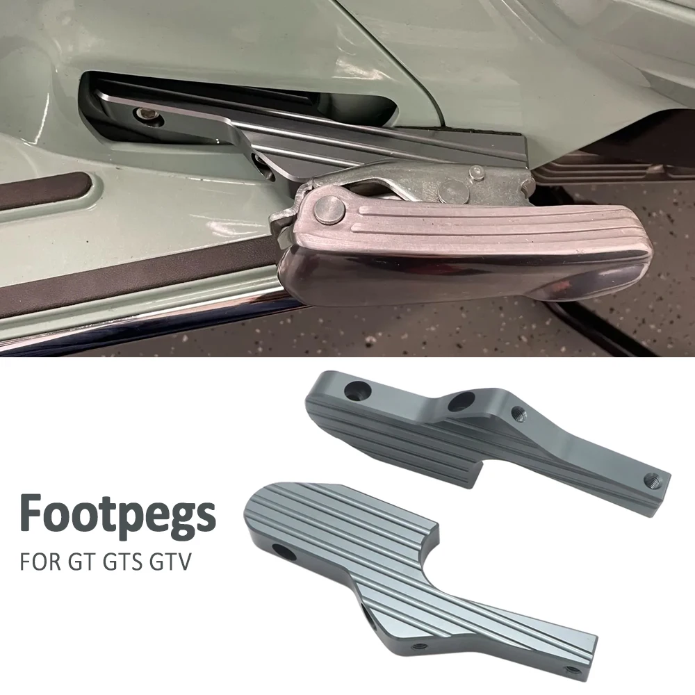 FOR VESPA GT GTS GTV 60 125 200 250 300 300ie New Passenger Rear Footrests Foot Peg Extensions Extended Footpegs Accessories
FOR VESPA GT GTS GTV 60 125 200 250 300 300ie New Passenger Rear Footrests Foot Peg Extensions Extended Footpegs Accessories