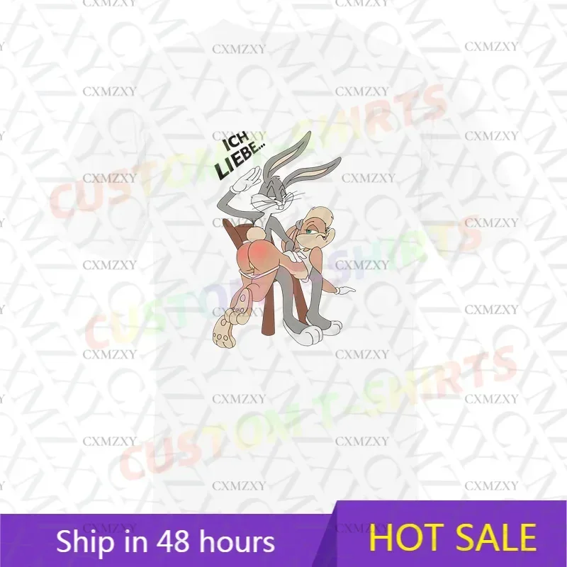 2025 Men T Shirt Casual Sexy Bugs Bunny and Lola T-shirt Graphic Summer Short Sleeves 100% Cotton S-3XL
2025 Men T Shirt Casual Sexy Bugs Bunny and Lola T-shirt Graphic Summer Short Sleeves 100% Cotton S-3XL