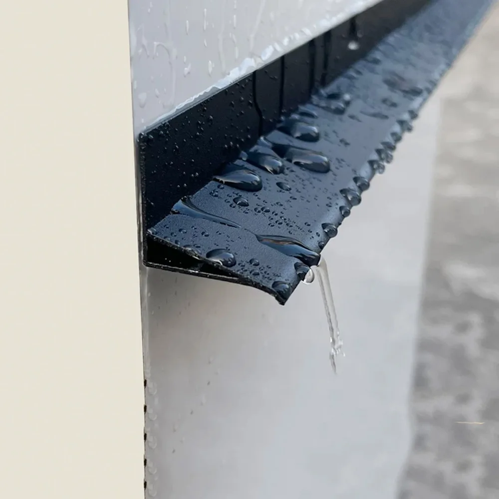 Window Edge Metal Rain Deflector Roof Eaves Right Angle Rain Drip Line Strip Aluminum Profile Outdoor Wall Rain Drip Diversion
Window Edge Metal Rain Deflector Roof Eaves Right Angle Rain Drip Line Strip Aluminum Profile Outdoor Wall Rain Drip Diversion