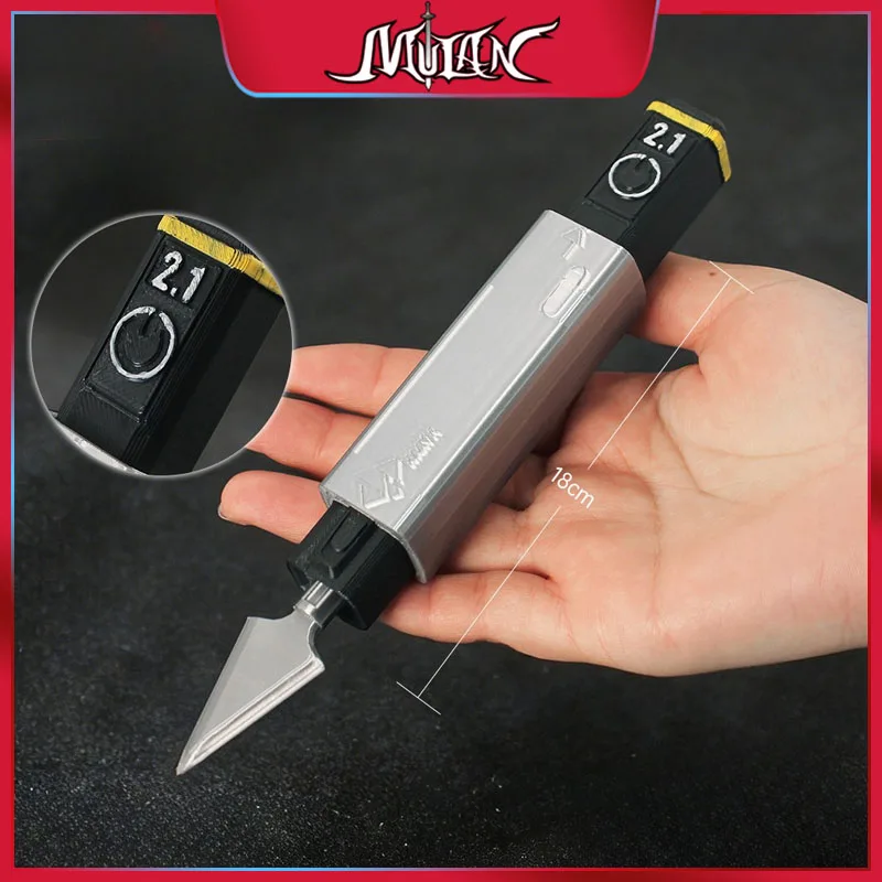 18 CM S7 Season Ultrasonic Cutting Blade Delta Force Chinese Game Peripheral Weapons Model Collectible Desk Ornament Gift Toy
18 CM S7 Season Ultrasonic Cutting Blade Delta Force Chinese Game Peripheral Weapons Model Collectible Desk Ornament Gift Toy