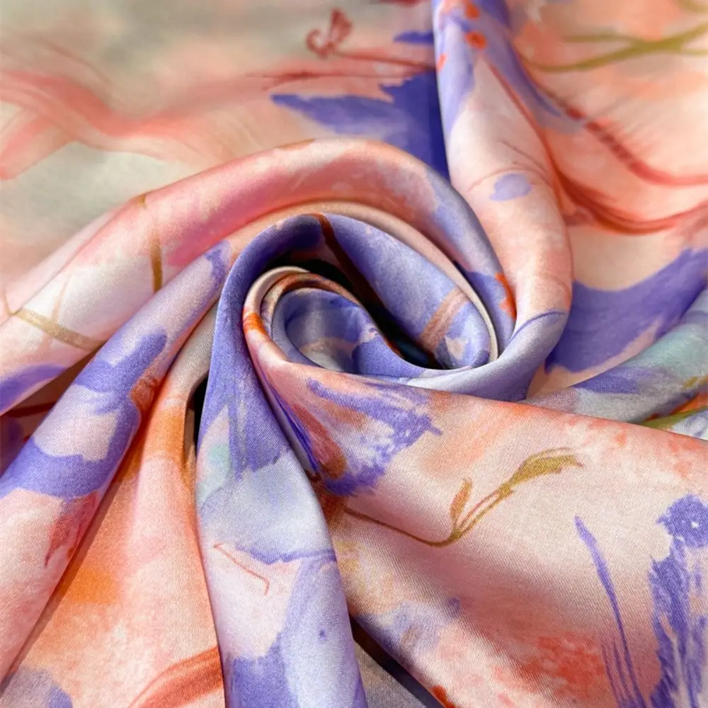 Floral pattern Women Head Scarf Silk Material Satin Fabric Female Shawl Wrap Square Shape 70cm Silk Scarf Summer Accessories
Floral pattern Women Head Scarf Silk Material Satin Fabric Female Shawl Wrap Square Shape 70cm Silk Scarf Summer Accessories