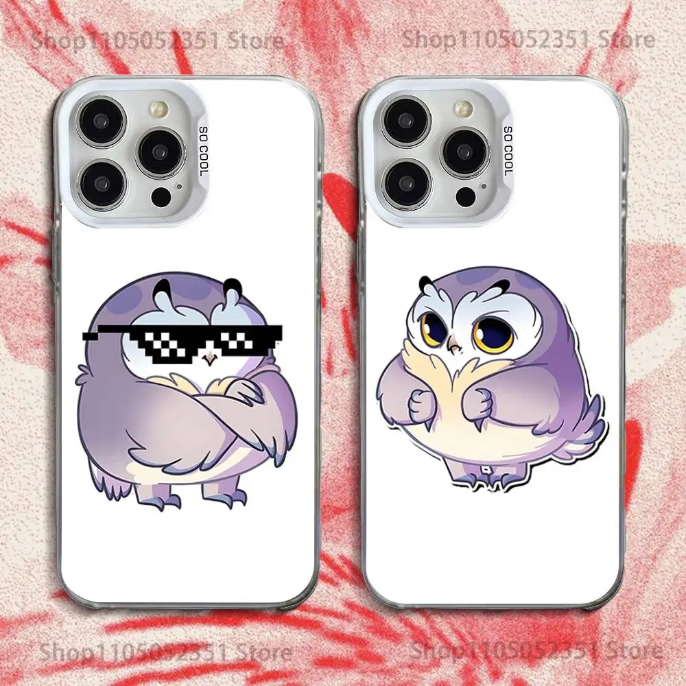 Cartoon Owl Cute Phone Case For iPhone 16,15,14,13,12,11,Pro,XS,Max,Plus,Mini,SE White Candy Matte Shockproof Cover
Cartoon Owl Cute Phone Case For iPhone 16,15,14,13,12,11,Pro,XS,Max,Plus,Mini,SE White Candy Matte Shockproof Cover
