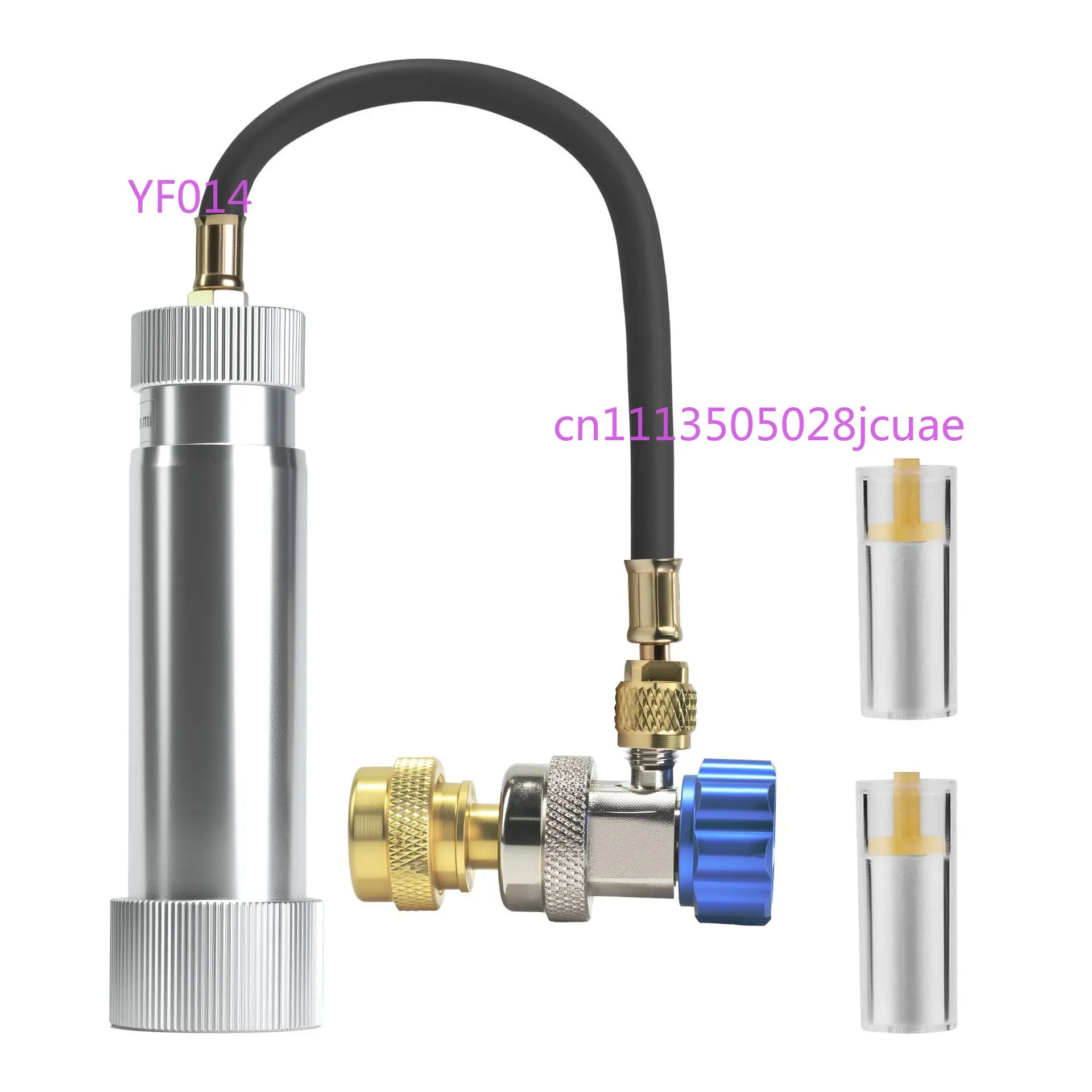 60ml 2OZ Hand Pressure Oil Filling Bottle Car Air Conditioning Refrigerant Injection Tool
60ml 2OZ Hand Pressure Oil Filling Bottle Car Air Conditioning Refrigerant Injection Tool