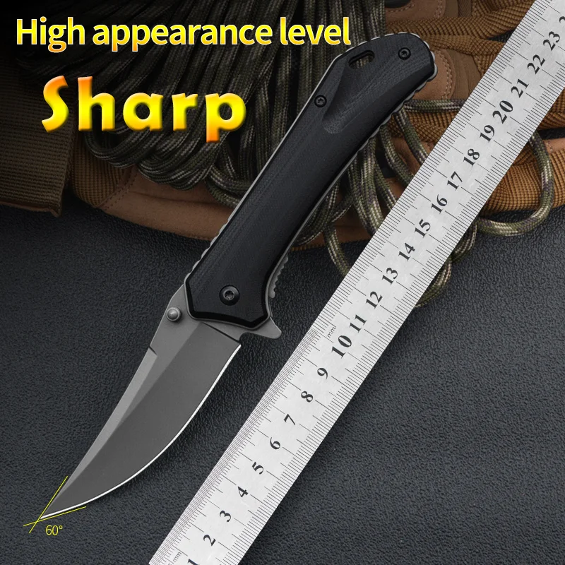 2023 New Arrival CSL010 Outdoor Stainless Steel Folding Knife Adventure Military Tactical Survival G10 Handle Camping Pocket EDC
2023 New Arrival CSL010 Outdoor Stainless Steel Folding Knife Adventure Military Tactical Survival G10 Handle Camping Pocket EDC