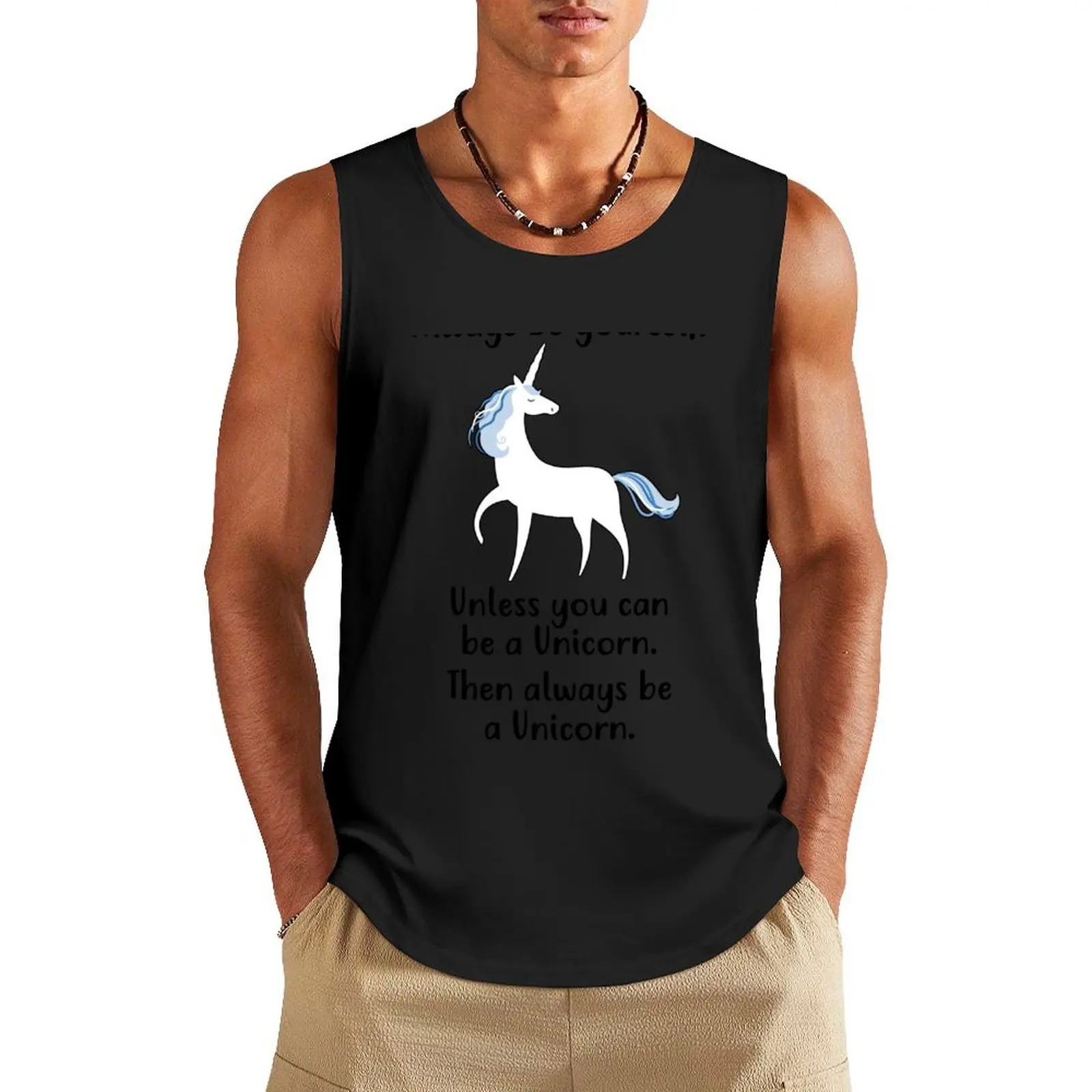 Майка Be a Unicorn для мужчин, спортивная одежда, мужские футболки для спортзала для мужчин
Майка Be a Unicorn для мужчин, спортивная одежда, мужские футболки для спортзала для мужчин