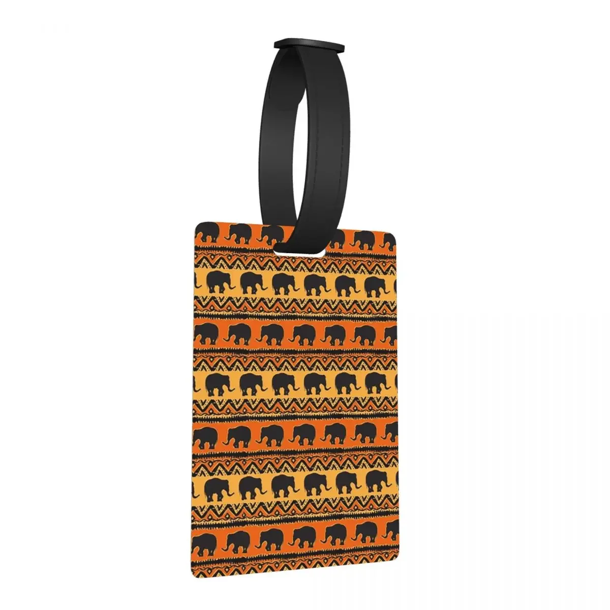 Ethnic Elephant African Afrocentric Pattern Style Luggage Tags Travel Portable Baggage Boarding Tag Label Holder ID Name Address
Ethnic Elephant African Afrocentric Pattern Style Luggage Tags Travel Portable Baggage Boarding Tag Label Holder ID Name Address