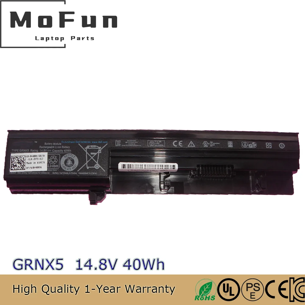 Оригинальный аккумулятор для ноутбука GRNX5 14,8 В 40 Втч для Dell Vostro 3300 3350 V3300 V3300n NF52T P09S P09S001 V9TYF XXDG0
Оригинальный аккумулятор для ноутбука GRNX5 14,8 В 40 Втч для Dell Vostro 3300 3350 V3300 V3300n NF52T P09S P09S001 V9TYF XXDG0