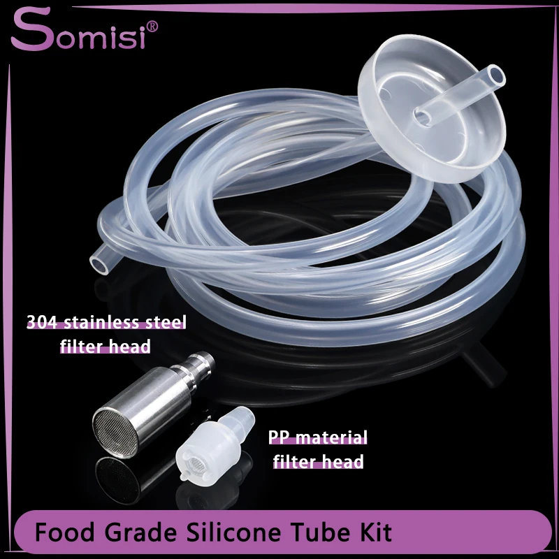 Food Grade Silicone Tube Water Dispenser Kit 6mmx9mm Soft Pipe+Filter Automatic Suction Hose Universal Inlet Pipe Accessories
Food Grade Silicone Tube Water Dispenser Kit 6mmx9mm Soft Pipe+Filter Automatic Suction Hose Universal Inlet Pipe Accessories