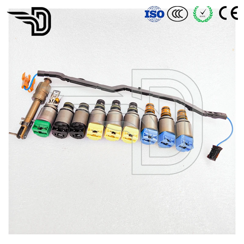 High Quality Brand New 11PCS ZF6HP19 6HP26 6HP32 1068298043 OEM Transmission Solenoid Kit With Harness Suit For BMW Jaguar
High Quality Brand New 11PCS ZF6HP19 6HP26 6HP32 1068298043 OEM Transmission Solenoid Kit With Harness Suit For BMW Jaguar