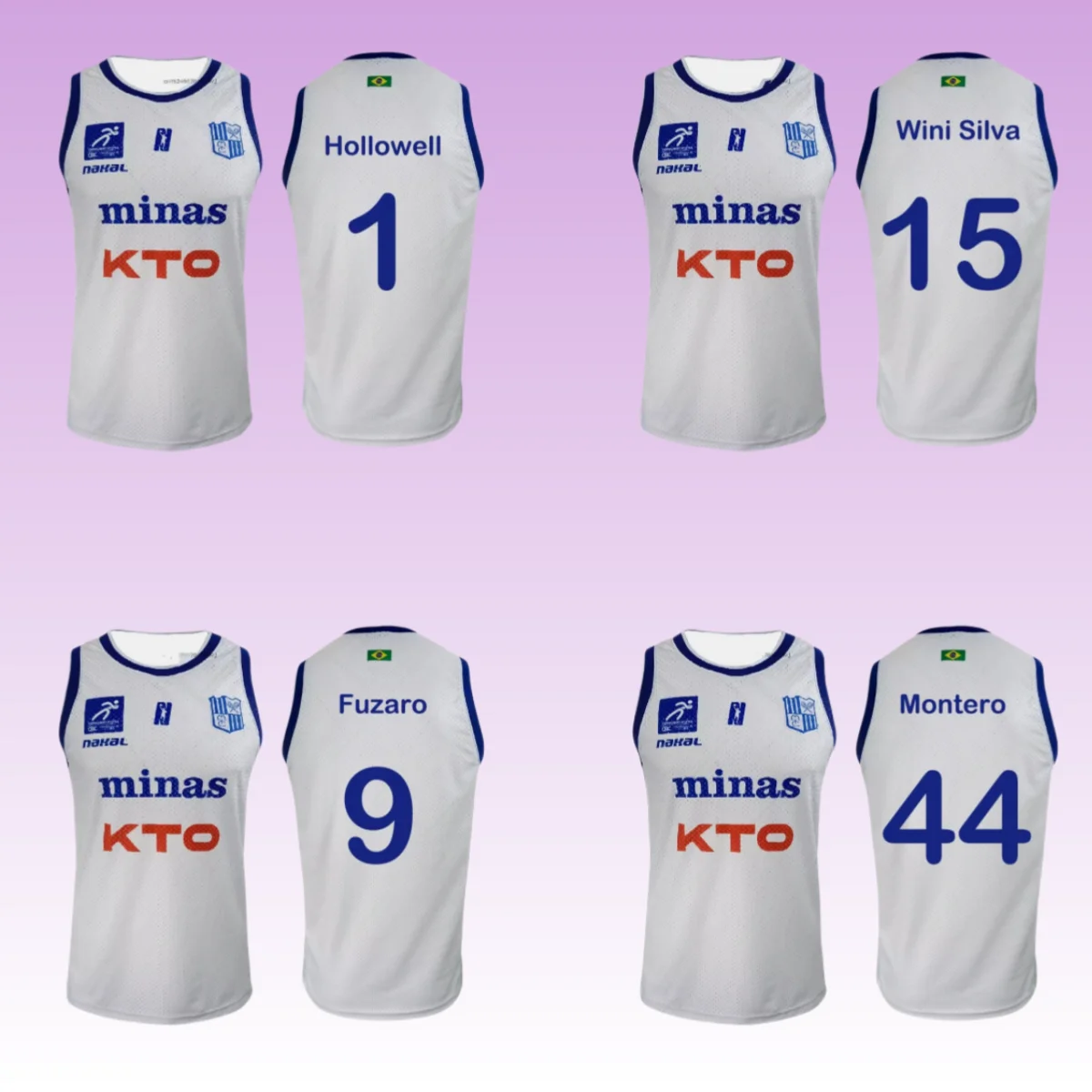 25Brazil Basketball Minas Basketball Jersey Scott Machado Men_Boy Basketball Sports Men's Adult Children's Parent-Child Vest
25Brazil Basketball Minas Basketball Jersey Scott Machado Men_Boy Basketball Sports Men's Adult Children's Parent-Child Vest