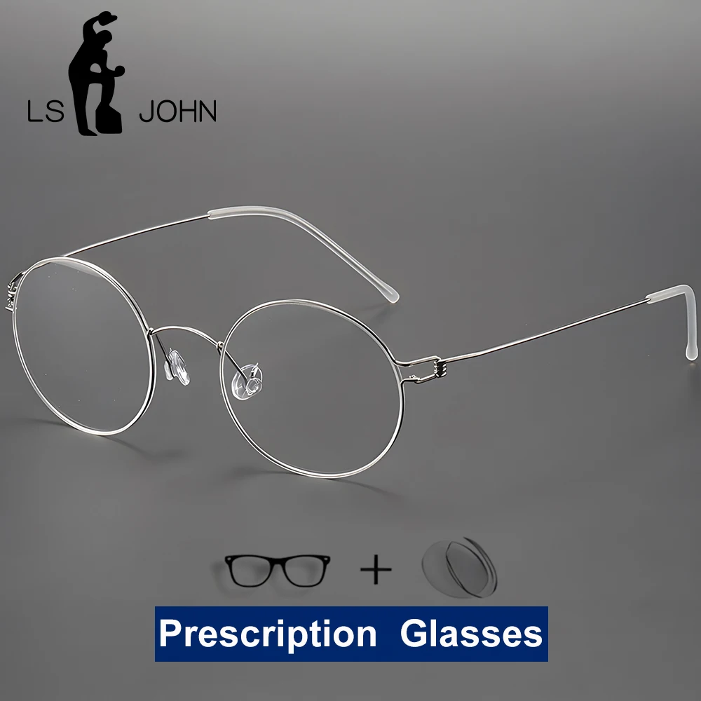 Ultralight Titanium Glasses Frame Men Denmark Screwless Myopia Reading Prescription Eyeglasses Women Round Optical Eyewear
Ultralight Titanium Glasses Frame Men Denmark Screwless Myopia Reading Prescription Eyeglasses Women Round Optical Eyewear