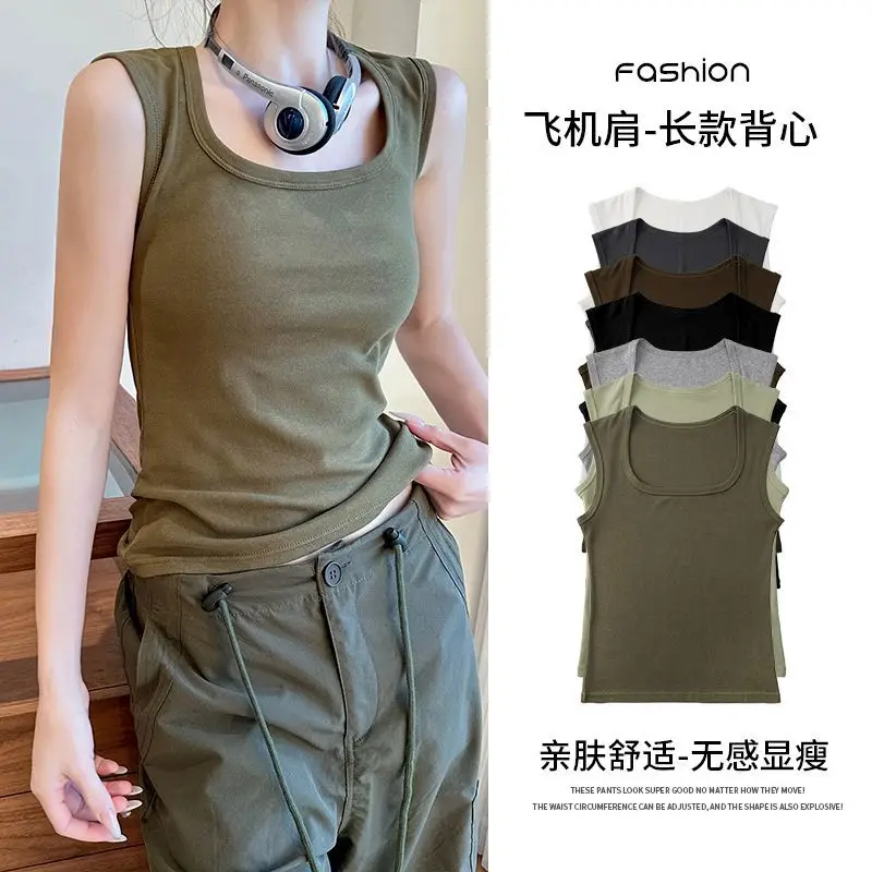 Tanks Camis Womens Chic Ribbed Knit Sleeveless Crop Top Slim Fit Vest For Hot Girl Western Summer Trendy Casual Partywear Outfit
Tanks Camis Womens Chic Ribbed Knit Sleeveless Crop Top Slim Fit Vest For Hot Girl Western Summer Trendy Casual Partywear Outfit