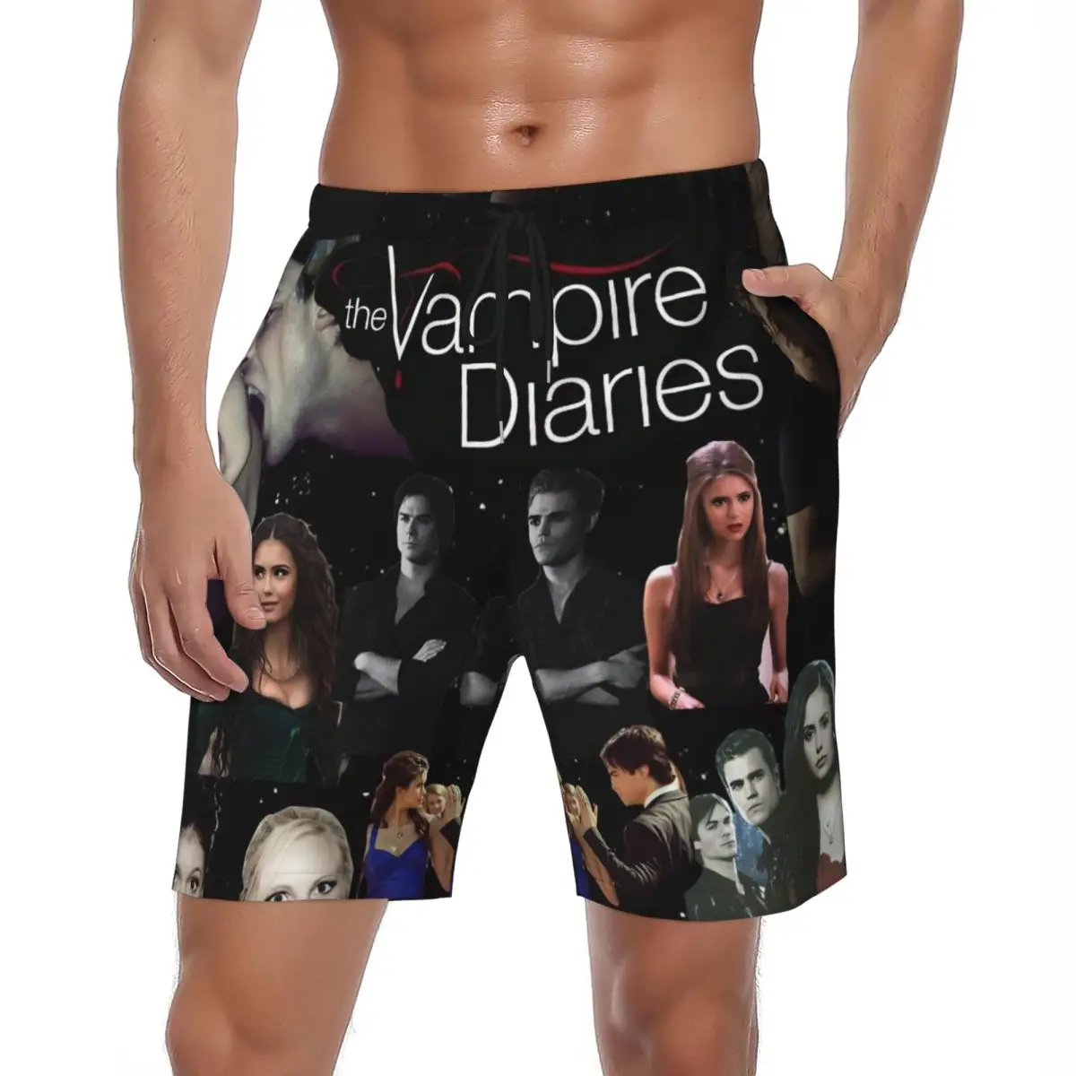 Swimsuits The Vampire Diaries Damon Salvatore TV Series Board Shorts Casual Beach Shorts Man Surfing Quick Dry Beach Trunks
Swimsuits The Vampire Diaries Damon Salvatore TV Series Board Shorts Casual Beach Shorts Man Surfing Quick Dry Beach Trunks