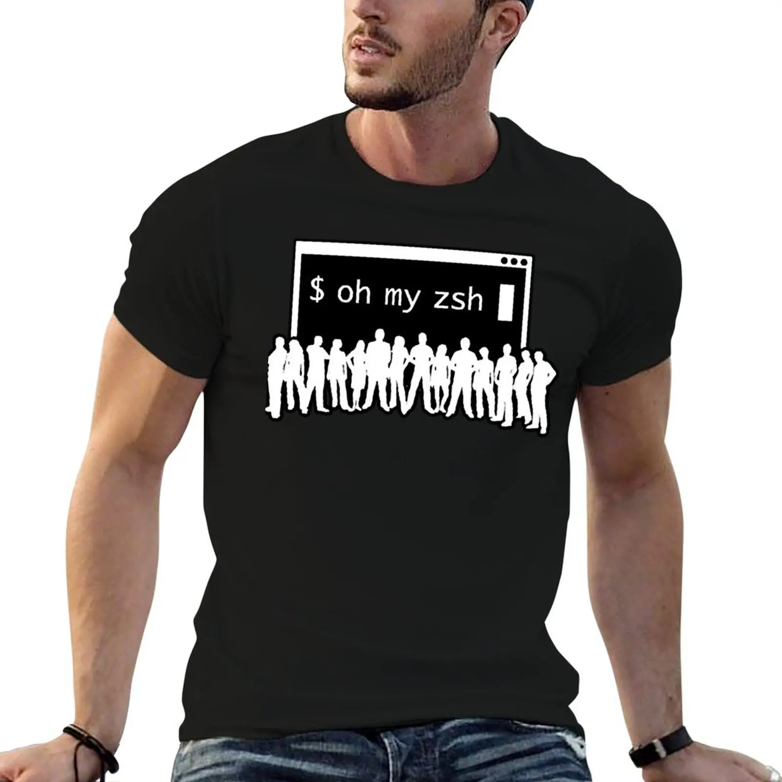 Oh My Zsh T-Shirt t shirts designer t shirts for man graphic funny t shirts for man slim fit T-shirt
Oh My Zsh T-Shirt t shirts designer t shirts for man graphic funny t shirts for man slim fit T-shirt