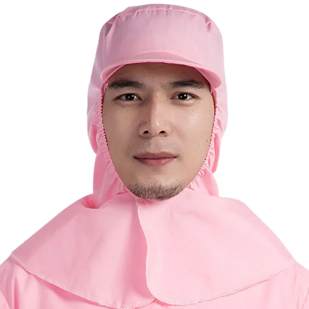 Easy Wash Dust-free Shawl Hat Neck Protector Solid Color Food Service Work Cap Unisex Design Breathable Workshop Work Hat
Easy Wash Dust-free Shawl Hat Neck Protector Solid Color Food Service Work Cap Unisex Design Breathable Workshop Work Hat