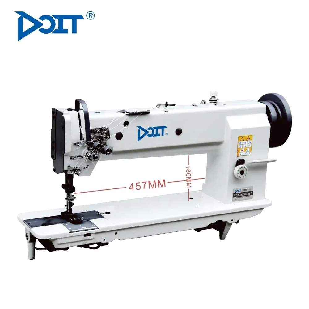 DT4420HL-18 DOIT Double Needle Long Arm Flat Bed Heavy Duty Industrial Sewing Machine For Leather Price
DT4420HL-18 DOIT Double Needle Long Arm Flat Bed Heavy Duty Industrial Sewing Machine For Leather Price