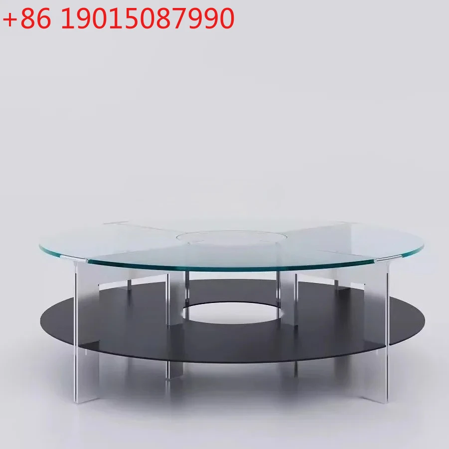 xx1Creative glass coffee table living room home, light luxury high-end sense round Italian minimalist coffee table
xx1Creative glass coffee table living room home, light luxury high-end sense round Italian minimalist coffee table
