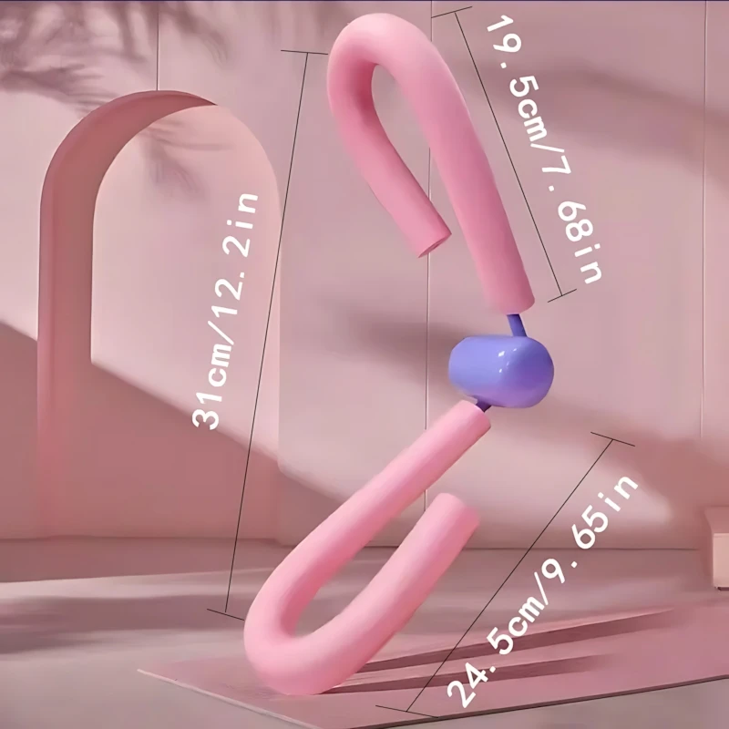 Postpartum Recovery Pink Pelvic Floor Muscle Trainer - 8.66×4.92×2.95in Thigh Master with Non-Slip Foam Handles, Multifunctional
Postpartum Recovery Pink Pelvic Floor Muscle Trainer - 8.66×4.92×2.95in Thigh Master with Non-Slip Foam Handles, Multifunctional