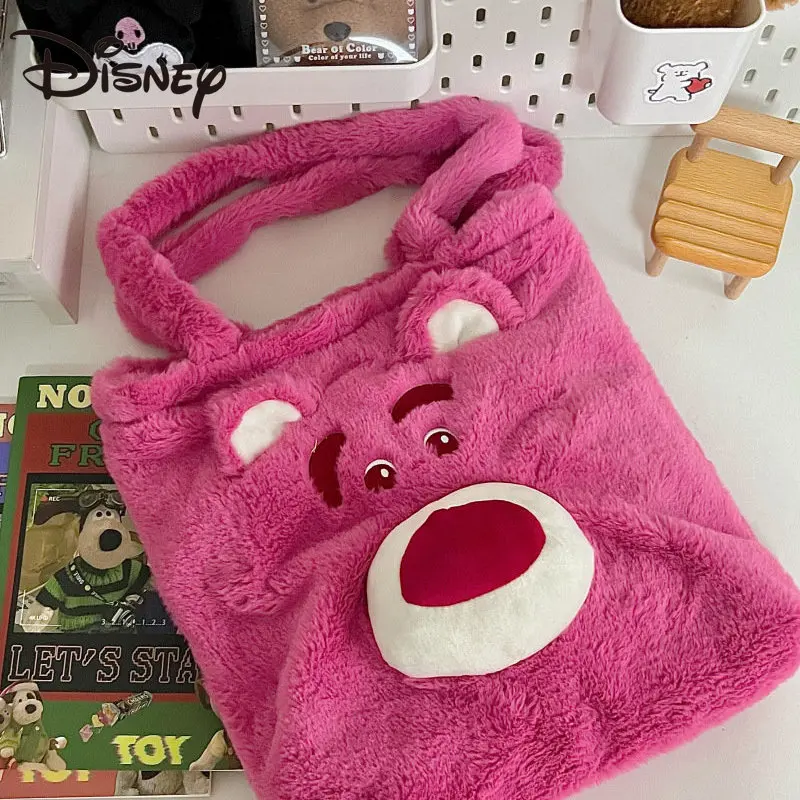 Осенне-зимняя плюшевая Наплечная Сумка MINISO Disney, милая сумка-тоут с клубничным медведем для девочек, мультяшная Студенческая сумка для хранения
Осенне-зимняя плюшевая Наплечная Сумка MINISO Disney, милая сумка-тоут с клубничным медведем для девочек, мультяшная Студенческая сумка для хранения