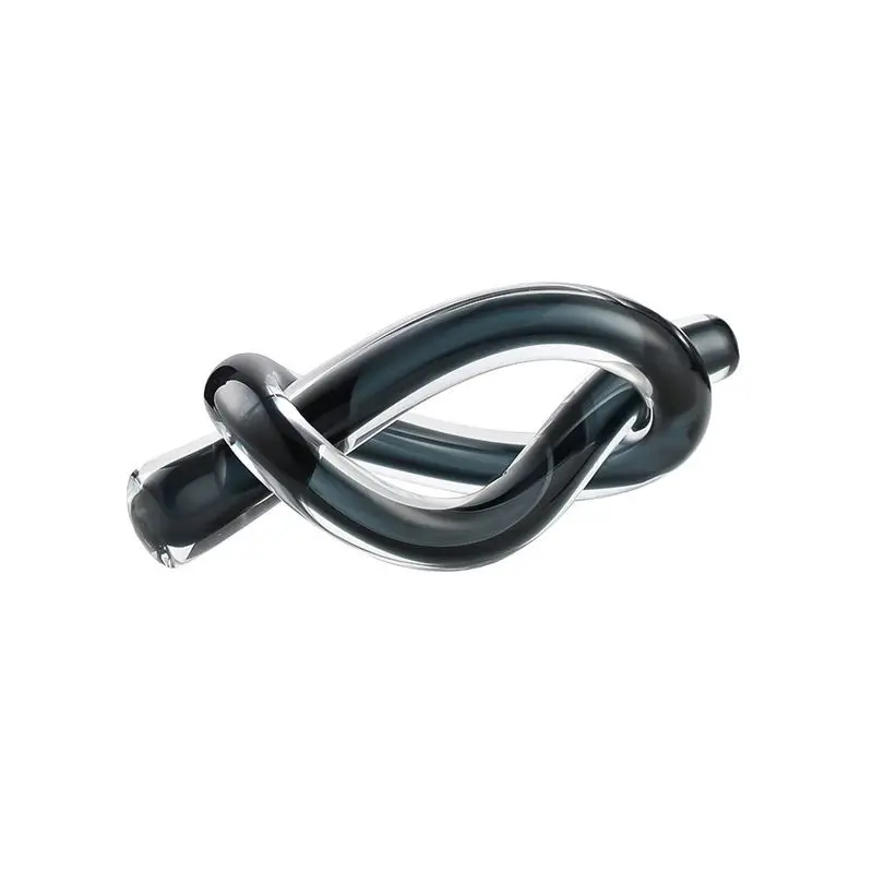 Nordic ins abstract rope knot glass ornament fashion model room living room wine cabinet home creative soft decoration jewelry
Nordic ins abstract rope knot glass ornament fashion model room living room wine cabinet home creative soft decoration jewelry