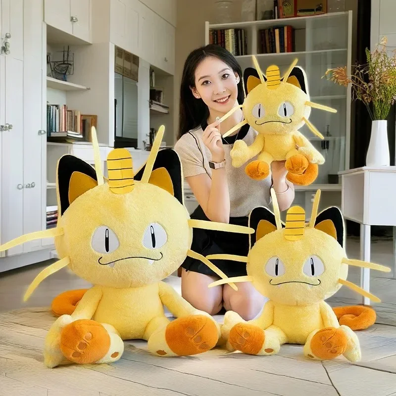 Hot 35/70cm Meowth Pokemon Plush Toys Large Anime Doll Cute Pillow Cartoon Giant Pokémon Plushie Stuffed Gift for Kids Christmas
Hot 35/70cm Meowth Pokemon Plush Toys Large Anime Doll Cute Pillow Cartoon Giant Pokémon Plushie Stuffed Gift for Kids Christmas