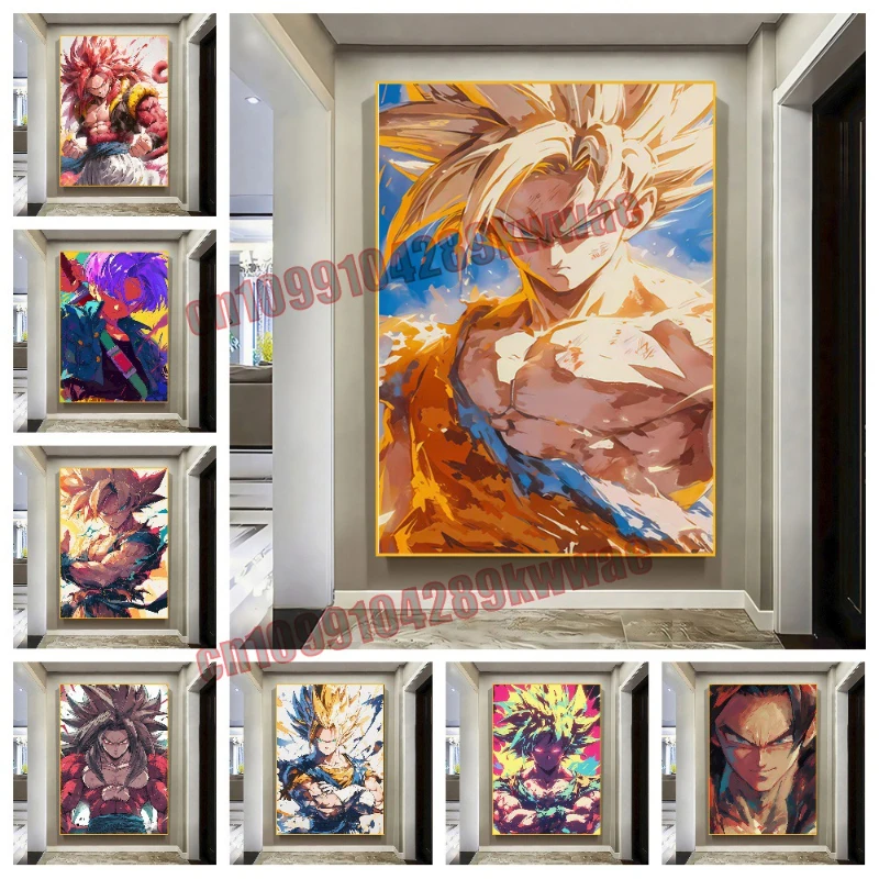Classic Canvas Painting Dragon Ball, Super Saiyan Z Goku, Printed Poster, Wall Image, Boy Bedroom, House Wall Decoration, Gift
Classic Canvas Painting Dragon Ball, Super Saiyan Z Goku, Printed Poster, Wall Image, Boy Bedroom, House Wall Decoration, Gift