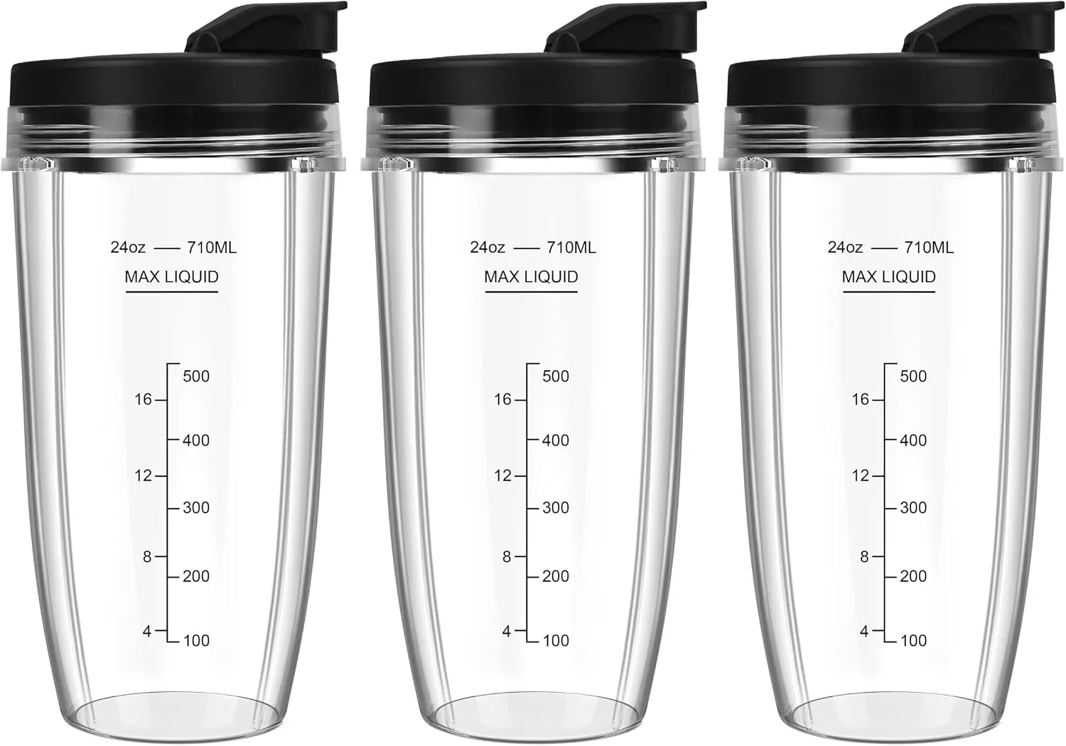 Blender Cups Replacement For Ninja, 24Oz Ninja Blender Cups With To-Go Lids Compatible With Ninja Bl450, Bl456, Bl480, Bl2012,
Blender Cups Replacement For Ninja, 24Oz Ninja Blender Cups With To-Go Lids Compatible With Ninja Bl450, Bl456, Bl480, Bl2012,