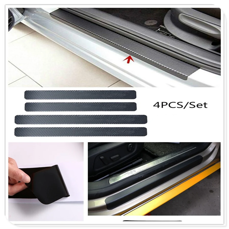 new Car Door Sill Scuff Anti Scratch Carbon Fiber Sticker for Opel astra corsa Zafira Mitsubishi Grandis Outlander ASX BMW E46
new Car Door Sill Scuff Anti Scratch Carbon Fiber Sticker for Opel astra corsa Zafira Mitsubishi Grandis Outlander ASX BMW E46