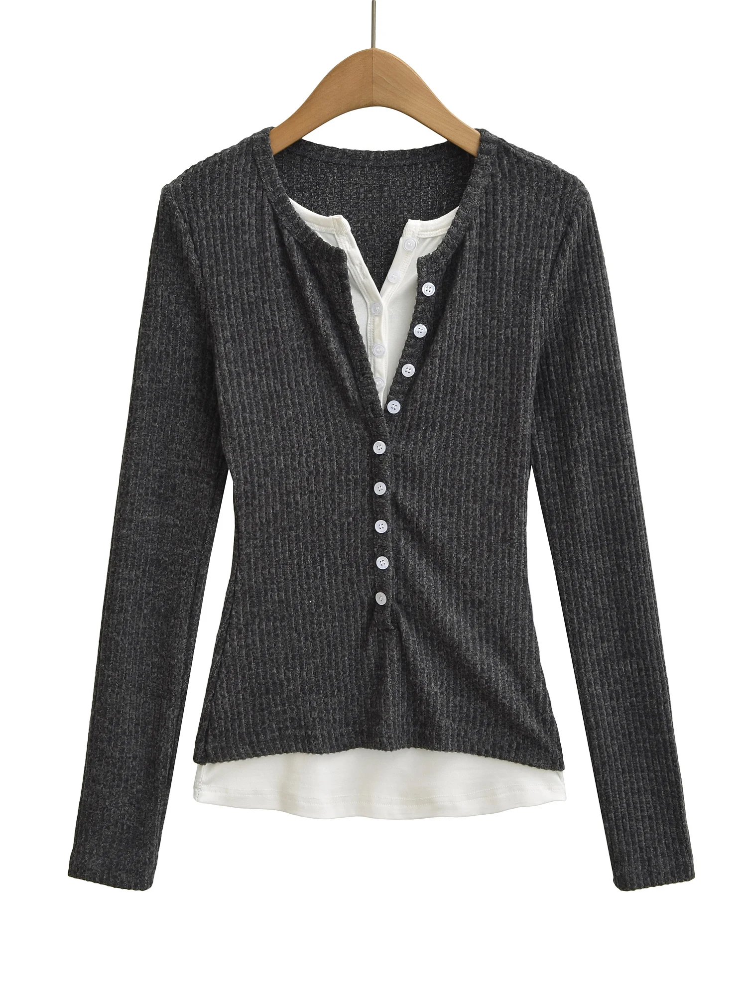 Slim Fit Knitted Sweater French Sle Long Sve f Open Collar Button Detail Inner Wear Base Layer Pure Desire Look
Slim Fit Knitted Sweater French Sle Long Sve f Open Collar Button Detail Inner Wear Base Layer Pure Desire Look