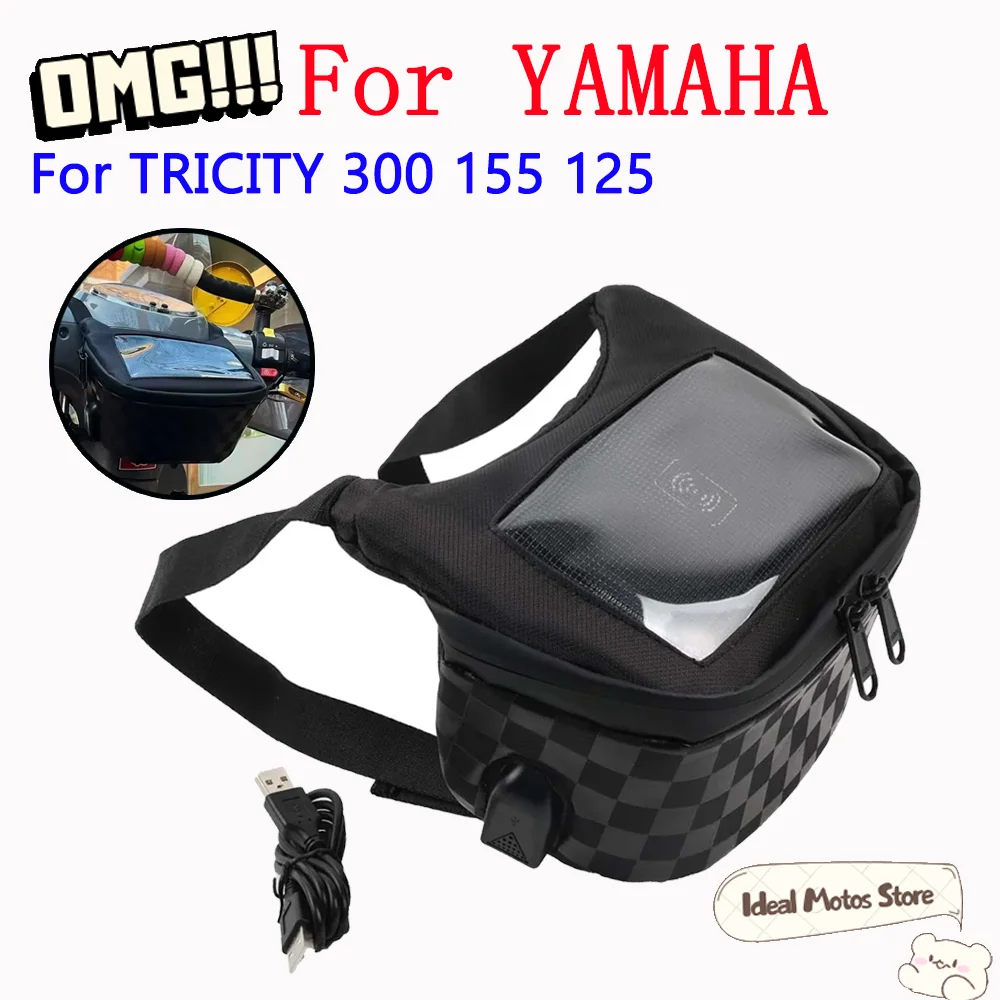 Аксессуары для мотоциклов, сумка для хранения инструментов, сумка для головы, сенсорный экран, навигационная сумка для мобильного телефона для Yamaha Tricity 300 155 125
Аксессуары для мотоциклов, сумка для хранения инструментов, сумка для головы, сенсорный экран, навигационная сумка для мобильного телефона для Yamaha Tricity 300 155 125