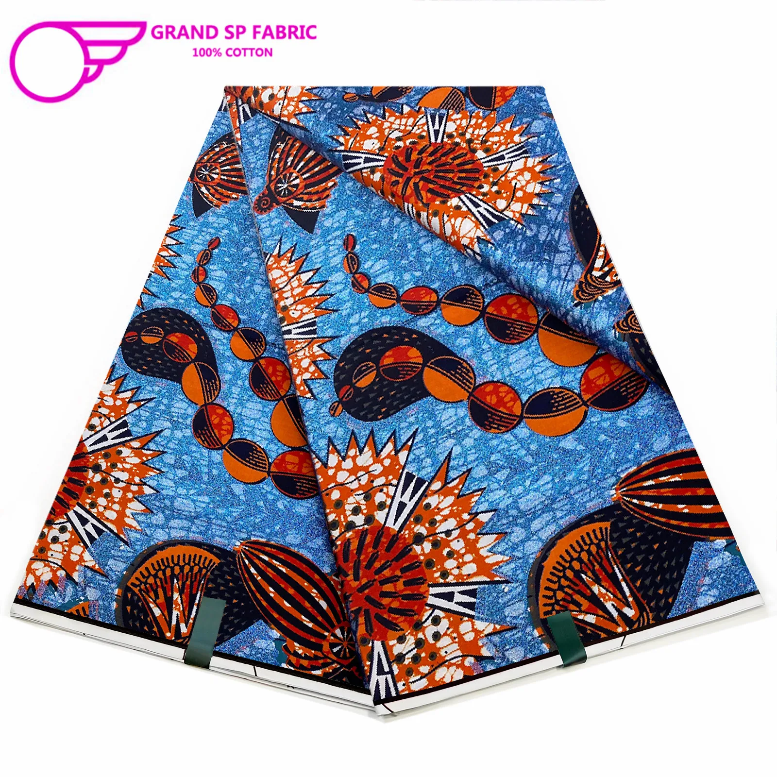 Grand Super Fabric 100% хлопок Африканская восковая ткань Высококачественная восковая ткань Анкара с восковым принтом для шитья 6 ярдов Женская ткань FF-14-33
Grand Super Fabric 100% хлопок Африканская восковая ткань Высококачественная восковая ткань Анкара с восковым принтом для шитья 6 ярдов Женская ткань FF-14-33