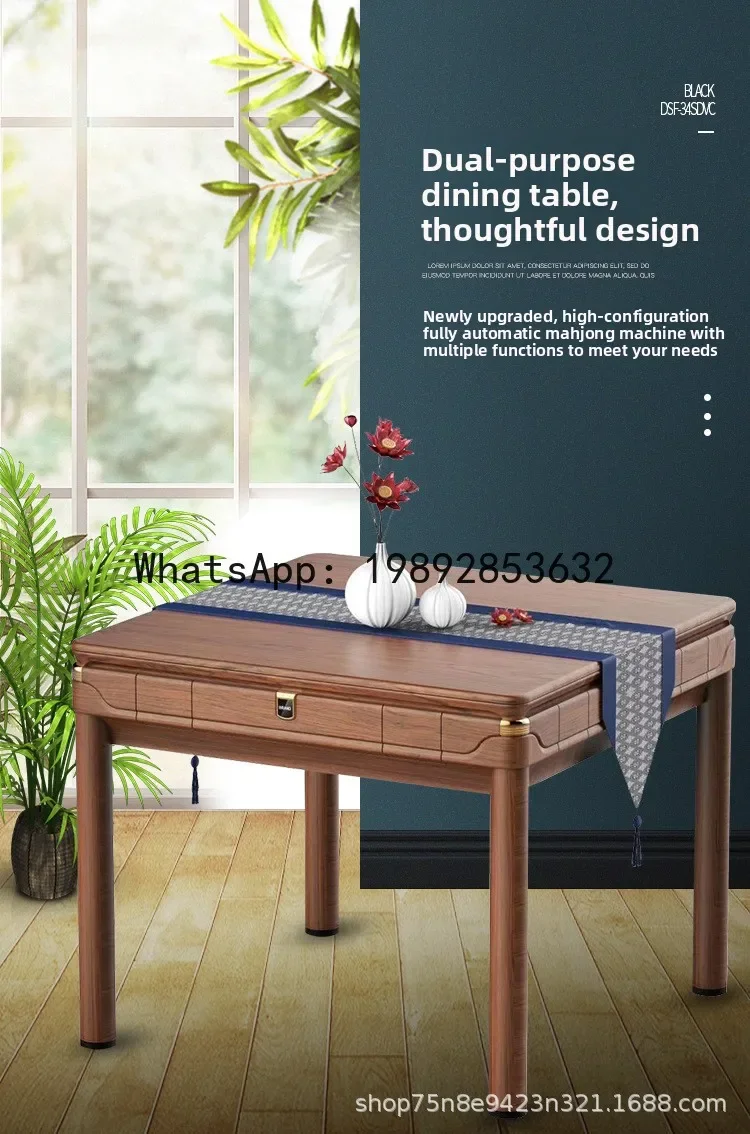 X-12 Mahjong Machine Dining Table Dual-use Silent Noiseless Non-disturbing Multi-functional Iron Army Hall Fully Automatic
X-12 Mahjong Machine Dining Table Dual-use Silent Noiseless Non-disturbing Multi-functional Iron Army Hall Fully Automatic