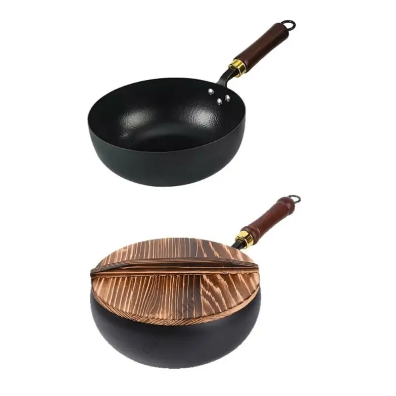 Large Capacity 24cm Chinese Cast Iron Cooking Pan Nonstick Coating For Healthy Frying And Stewing P9YB
Large Capacity 24cm Chinese Cast Iron Cooking Pan Nonstick Coating For Healthy Frying And Stewing P9YB