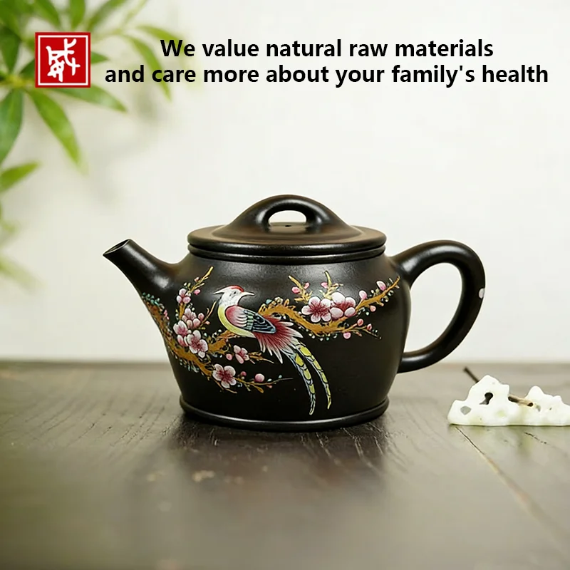 Dawei Fine Pottery, 240ml, Splendid Hall & Prosperity Yixing Zisha Teapot, Handmade Purple Clay Teapot, Tea Ware, Exquisite Tea
Dawei Fine Pottery, 240ml, Splendid Hall & Prosperity Yixing Zisha Teapot, Handmade Purple Clay Teapot, Tea Ware, Exquisite Tea