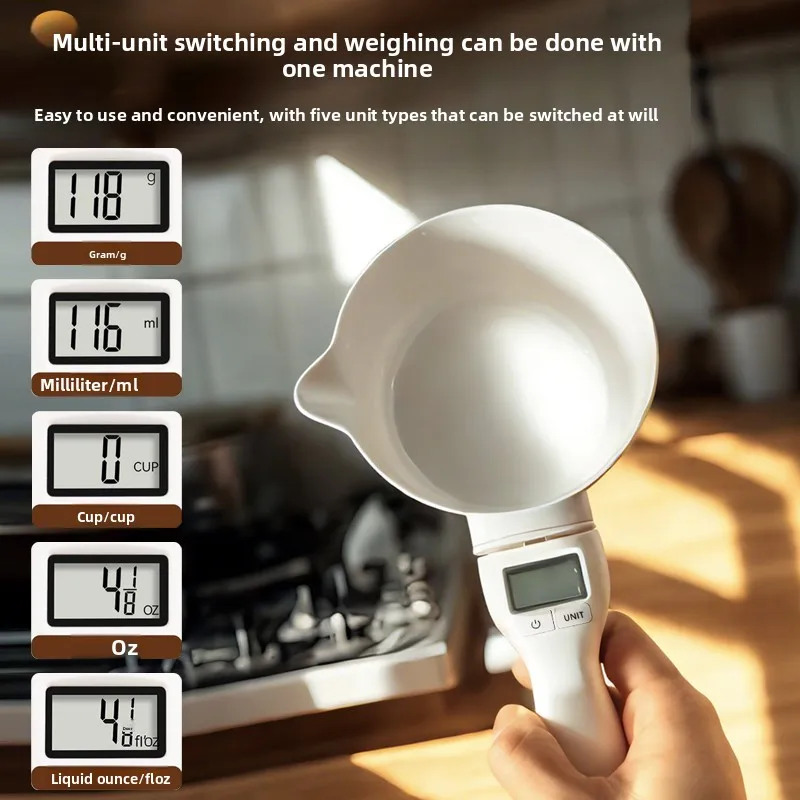 High Precision Electronic Scale Spoon Scale Enlarged Charging Kitchen Baking Scale with Accurate Weight Measurement Spoon Scales
High Precision Electronic Scale Spoon Scale Enlarged Charging Kitchen Baking Scale with Accurate Weight Measurement Spoon Scales