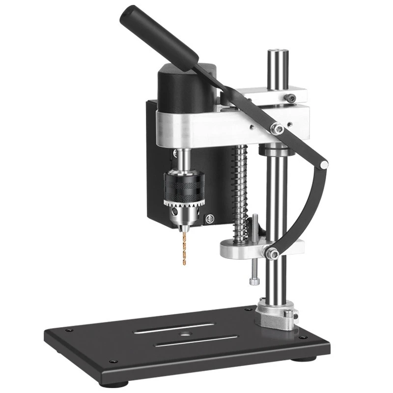 Miniature Mini Desktop Small Bench Drill Small DC Speed Regulation Electric Drill Drilling Machine Household Drilling Press Prec
Miniature Mini Desktop Small Bench Drill Small DC Speed Regulation Electric Drill Drilling Machine Household Drilling Press Prec