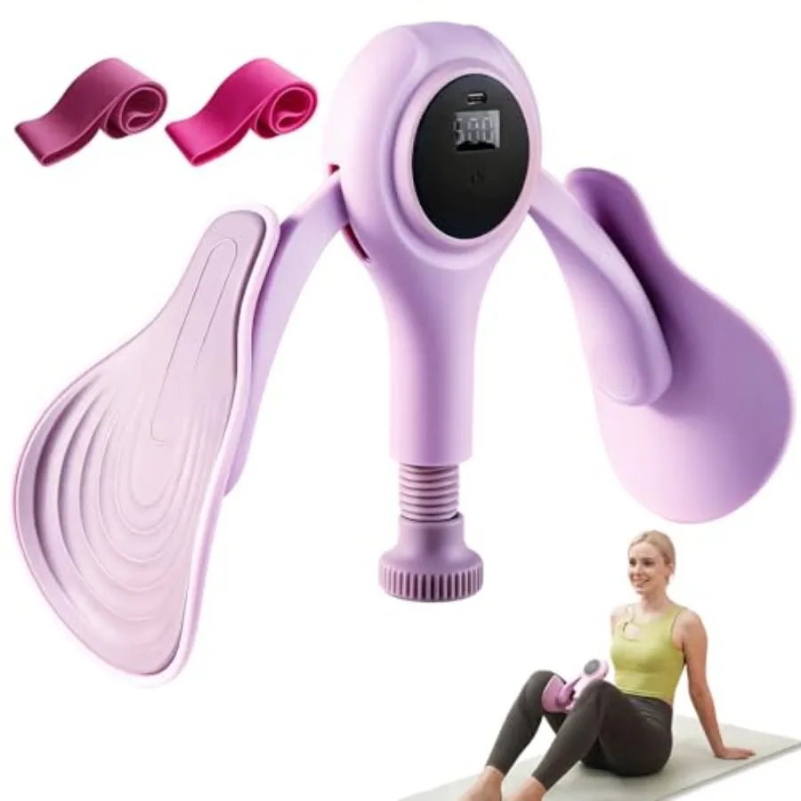 Тренажер для бедер CYFIE, тренажер для мышц тазового дна, для укрепления внутренней поверхности бедер и ягодиц, 35 фунтов, с эластичными лентами сопротивления 50 фунтов, 2 шт., черный
Тренажер для бедер CYFIE, тренажер для мышц тазового дна, для укрепления внутренней поверхности бедер и ягодиц, 35 фунтов, с эластичными лентами сопротивления 50 фунтов, 2 шт., черный