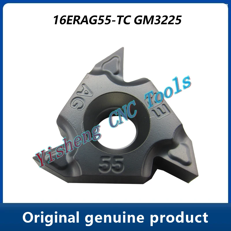 CNC Insert turning tool Original 16ER 16ERAG55-TC GM3225 GM3325 cutting tool Including freight
CNC Insert turning tool Original 16ER 16ERAG55-TC GM3225 GM3325 cutting tool Including freight