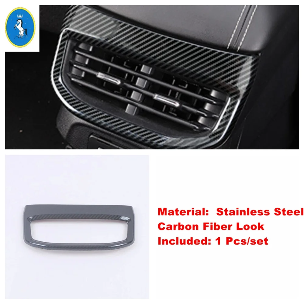 Stainless Steel Auto Rear Seat Console Air AC Conditioner Outlet Frame Stickers Cover Trim Accessories For Haval H6 2021 - 2024
Stainless Steel Auto Rear Seat Console Air AC Conditioner Outlet Frame Stickers Cover Trim Accessories For Haval H6 2021 - 2024