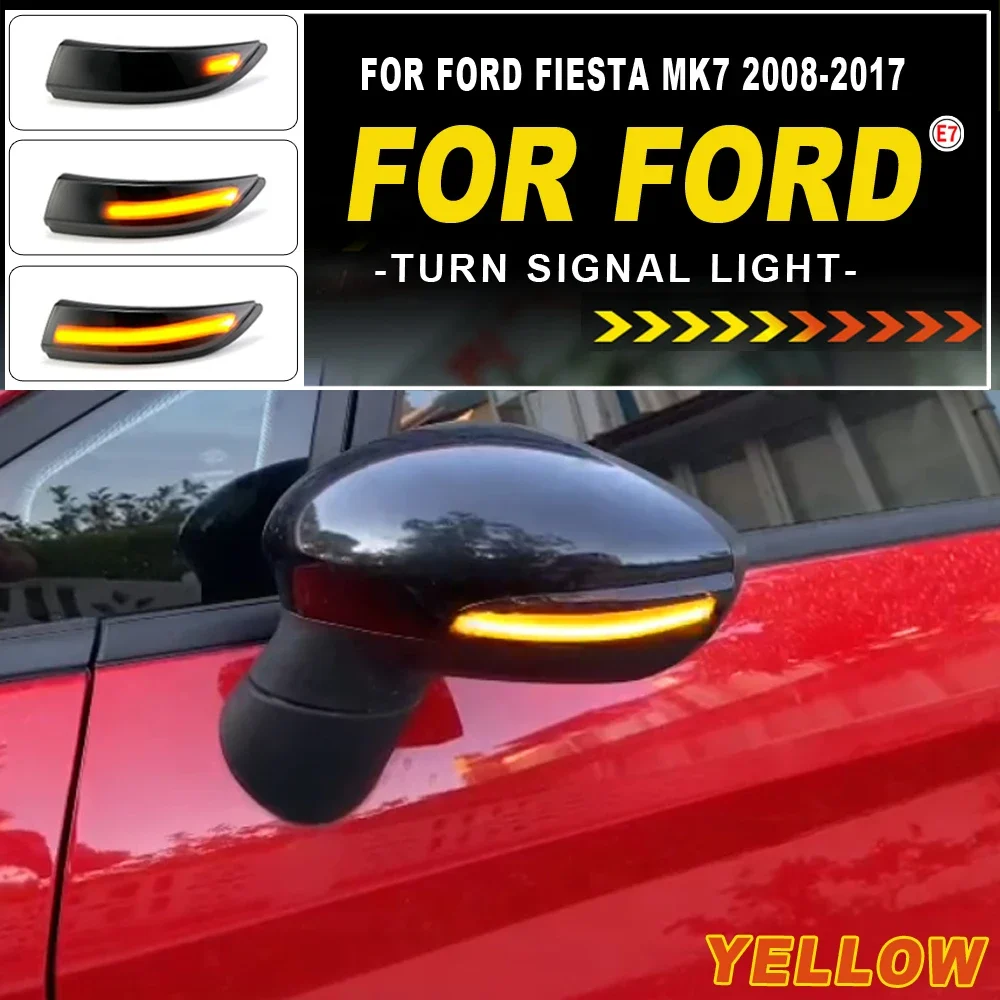Для Ford Fiesta Mk7 2008-2017 для Ford B-Max 2012-2017, динамический сигнал поворота, задний индикатор для зеркала заднего вида
Для Ford Fiesta Mk7 2008-2017 для Ford B-Max 2012-2017, динамический сигнал поворота, задний индикатор для зеркала заднего вида
