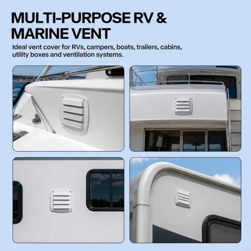 Ventilation Ducting Louver Cover with Screw Holes for Boat Cabin Compartment
Ventilation Ducting Louver Cover with Screw Holes for Boat Cabin Compartment