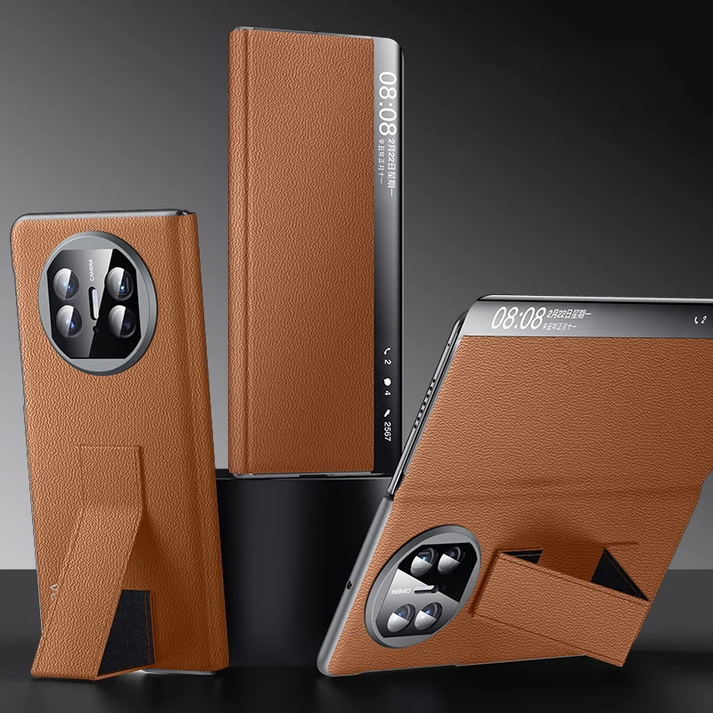 Luxury Genuine Leather Smart Phone Cover For HuaWei Mate X5 X3 Case with Wristband
Luxury Genuine Leather Smart Phone Cover For HuaWei Mate X5 X3 Case with Wristband