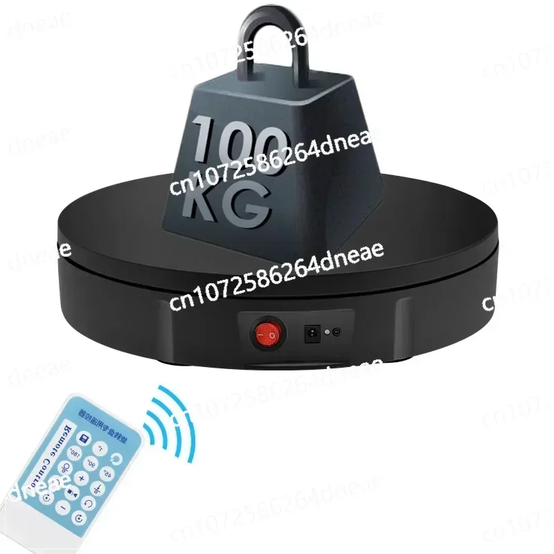 30cm 100kg load Electric Rotating Display Stand 360° Turntable Jewelry Holder Battery for Photography Video Shooting Props
30cm 100kg load Electric Rotating Display Stand 360° Turntable Jewelry Holder Battery for Photography Video Shooting Props