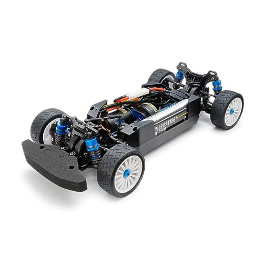 RC XV-02RS PRO chassis kit TAM58726 for racing applications, aluminum alloy, black, lightweight and high-strength design
RC XV-02RS PRO chassis kit TAM58726 for racing applications, aluminum alloy, black, lightweight and high-strength design