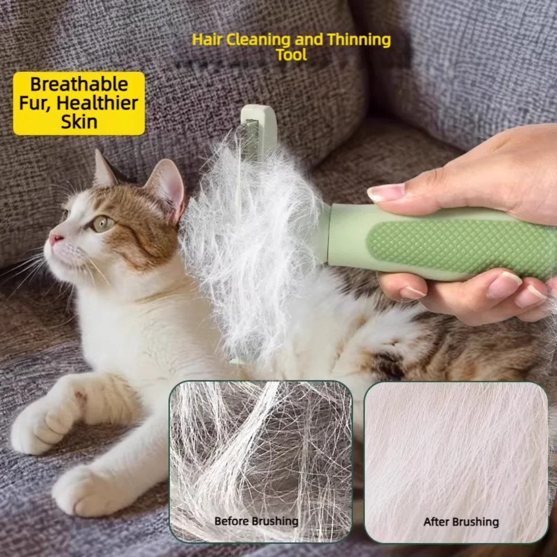 Pet Thinning Comb Dog Hair Comb Large Dog Knotting Knife Knotting Hair Removal Comb Cat Dog Supplies
Pet Thinning Comb Dog Hair Comb Large Dog Knotting Knife Knotting Hair Removal Comb Cat Dog Supplies