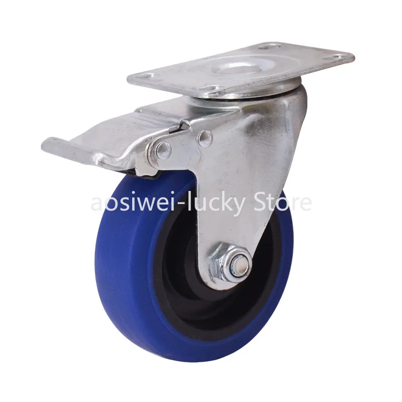 4 Pcs 3"/4"/5" 304 Stainless Steel Casters Medium Blue TPR Twin Shaft Rubber Universal Roller Silent Wheel Caster 300KG
4 Pcs 3"/4"/5" 304 Stainless Steel Casters Medium Blue TPR Twin Shaft Rubber Universal Roller Silent Wheel Caster 300KG