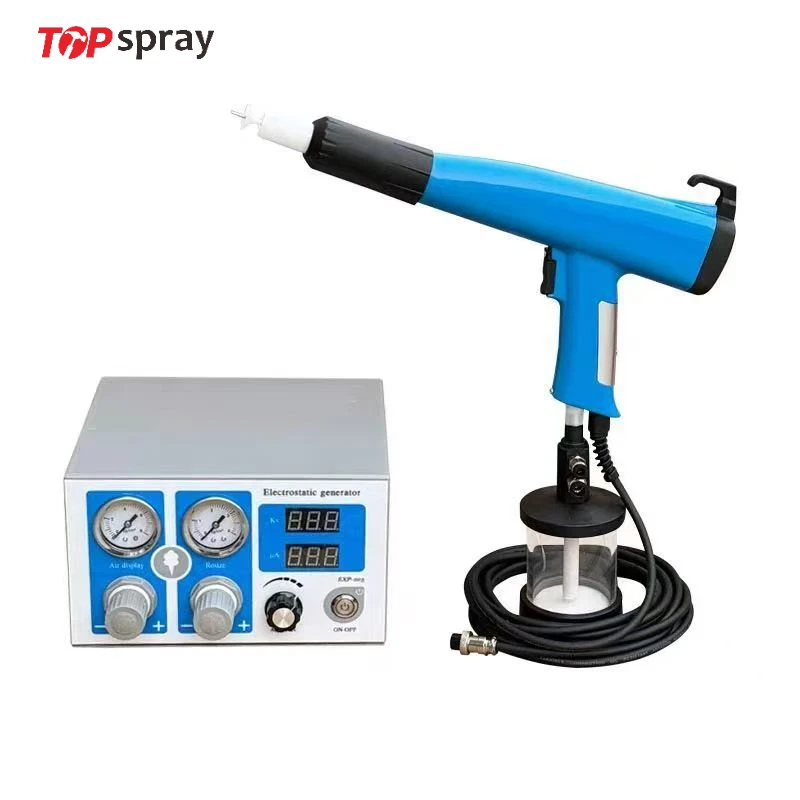 Цифровая электростатическая машина для порошкового покрытия Topspray с ручным распылителем для порошкового покрытия
Цифровая электростатическая машина для порошкового покрытия Topspray с ручным распылителем для порошкового покрытия